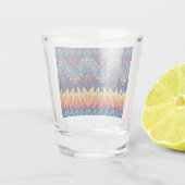 Abstraktes Design Schnapsglas (Rückseite)