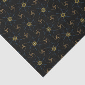 Abstraktes Design schwarz Seidenpapier (Ausschnitt)