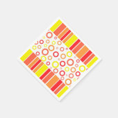 Abstraktes Design Serviette (Ecke)