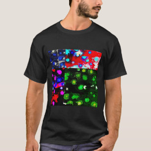 Abstraktes Design T-Shirt