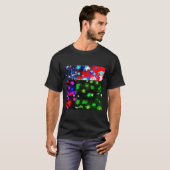 Abstraktes Design T-Shirt (Vorne ganz)