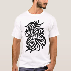 Abstraktes Design T-Shirt
