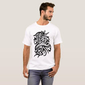 Abstraktes Design T-Shirt (Vorne ganz)