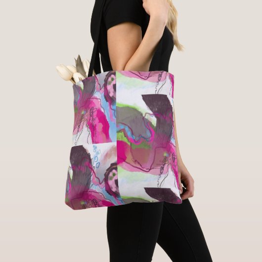Abstraktes Design Tasche (Von Nahem)