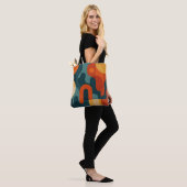 Abstraktes Design Tasche (Am Model)