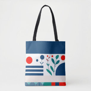Abstraktes Design Tasche