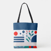 Abstraktes Design Tasche (Rückseite)