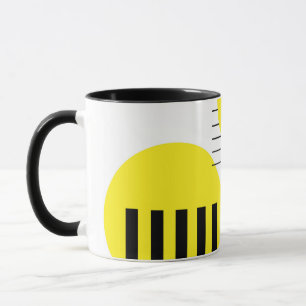 Abstraktes Design Tasse