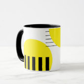 Abstraktes Design Tasse (Vorderseite Links)