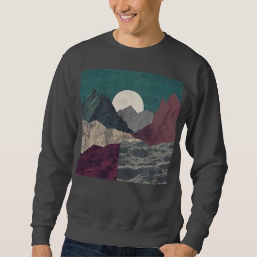 Abstraktes Design, Thema Natur Sweatshirt (Vorderseite)