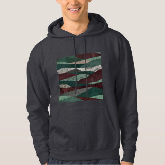 Abstraktes Design Themenabteilung Natur Hoodie