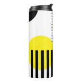 Abstraktes Design Thermosbecher (Nach links gedreht)