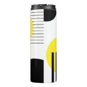 Abstraktes Design Thermosbecher (Rückseite)