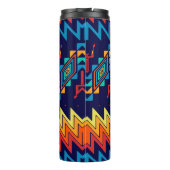 Abstraktes Design Thermosbecher (Rückseite)