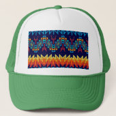 Abstraktes Design Truckerkappe (Vorderseite)