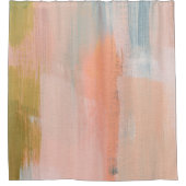 Abstraktes Design Versatile künstlerisch. Pinselst Duschvorhang (Vorderseite)