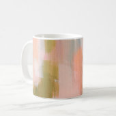 Abstraktes Design Versatile künstlerisch. Pinselst Kaffeetasse (Vorderseite Links)
