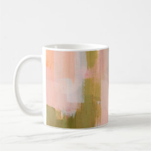Abstraktes Design Versatile künstlerisch. Pinselst Kaffeetasse