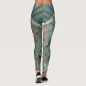 Abstraktes Design von der klassischen koreanischen Leggings (Rückseite)