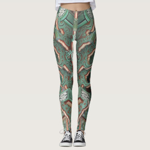 Abstraktes Design von der klassischen koreanischen Leggings