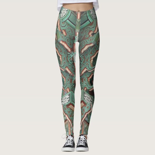 Abstraktes Design von der klassischen koreanischen Leggings (Vorderseite)