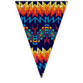 Abstraktes Design Wimpelkette (Erste Fahne)