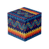 Abstraktes Design Würfel (Rückseite Schrägansicht)