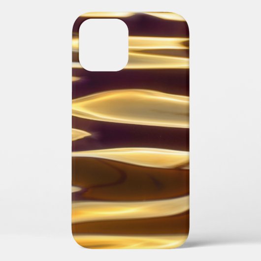 Abstraktes Desktop-Goldmuster Case-Mate iPhone Hülle (Rückseite)