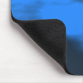 Abstraktes Digital Blau Mousepad (Ecke)