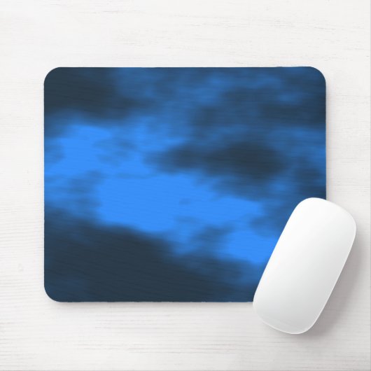 Abstraktes Digital Blau Mousepad (Mit Mouse)