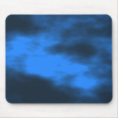 Abstraktes Digital Blau Mousepad (Vorne)