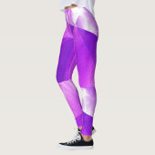 Abstraktes Digital Modern Art Muster Leggings (Links)