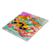 Abstraktes digitales Bild ohne Titel 2 Fliese (Seite)