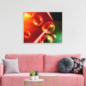 Abstraktes digitales Design Leinwanddruck (Insitu (Wohnzimmer))