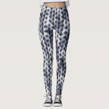 Abstraktes digitales Muster 1191 - Leggings