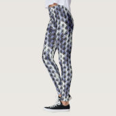 Abstraktes digitales Muster 1191 - Leggings (Links)