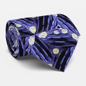 Abstraktes digitales Muster 1199 - Krawatte der Mä (Gerollt)