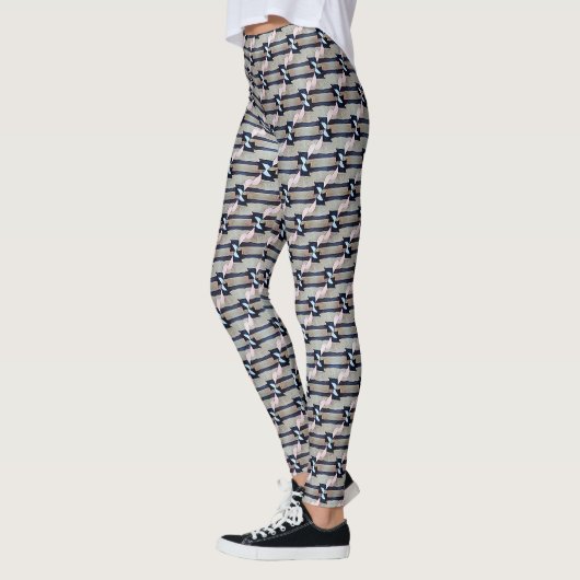 Abstraktes digitales Muster 1206 - Leggings (Links)