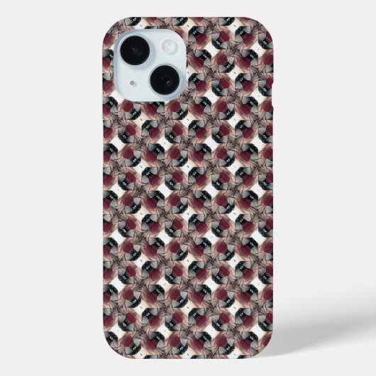 Abstraktes digitales Muster 1225 - iPhone-Fall Case-Mate iPhone Hülle (Rückseite)