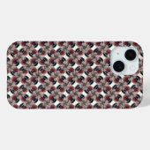 Abstraktes digitales Muster 1225 - iPhone-Fall Case-Mate iPhone Hülle (Rückseite (Horizontal))