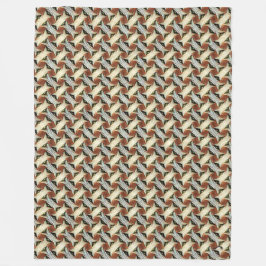 Abstraktes digitales Musterdesign 1220 - Blanket Fleecedecke