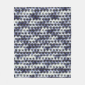 Abstraktes Digitalmuster 1191 - Fleece Blanket (Vorderseite)