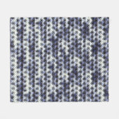 Abstraktes Digitalmuster 1191 - Fleece Blanket (Vorderseite (Horizontal))