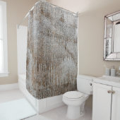 Abstraktes Dirty Concrete Surface Concept, Close C Duschvorhang (Beispiel)