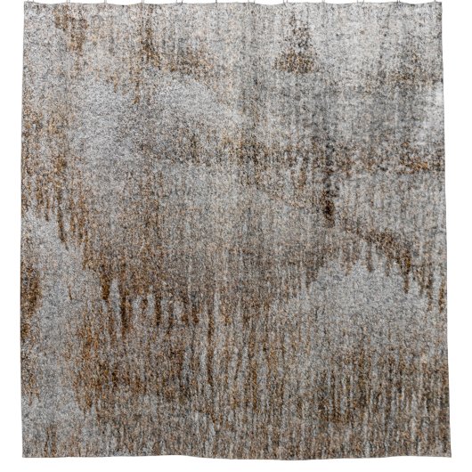 Abstraktes Dirty Concrete Surface Concept, Close C Duschvorhang (Vorderseite)