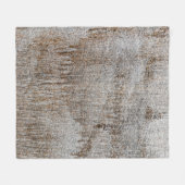 Abstraktes Dirty Concrete Surface Concept, Close C Fleecedecke (Vorderseite (Horizontal))
