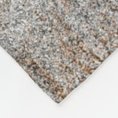 Abstraktes Dirty Concrete Surface Concept, Close C Fleecedecke (Ecke)