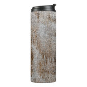 Abstraktes Dirty Concrete Surface Concept, Close C Thermosbecher (Nach links gedreht)