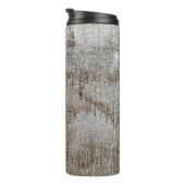 Abstraktes Dirty Concrete Surface Concept, Close C Thermosbecher (Nach rechts gedreht)