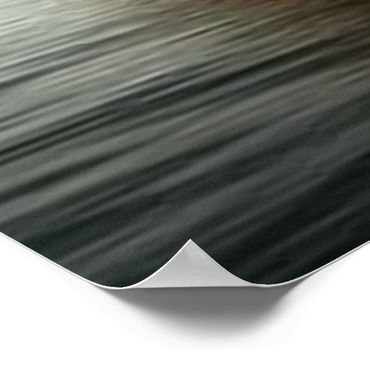 Abstraktes Dorf zu nah für die Zuhause aus dem Oze Poster (Ecke)